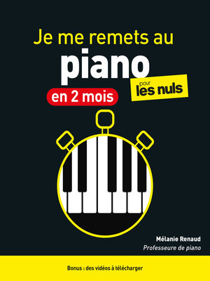 cover image of Je me remets au piano en 2 mois pour les Nuls